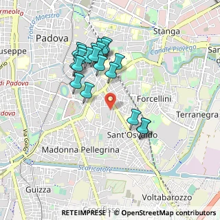 Mappa Via P. Paruta, 35126 Padova PD, Italia (0.8635)