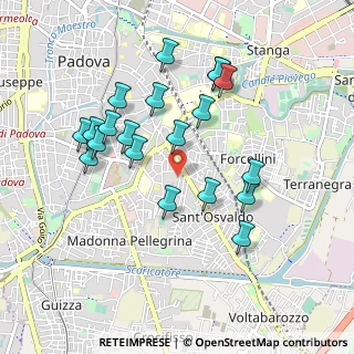 Mappa Via P. Paruta, 35126 Padova PD, Italia (0.909)