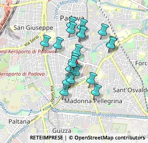 Mappa Via Giosuè Carducci, 35123 Padova PD, Italia (0.6745)