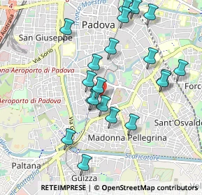 Mappa Via Giosuè Carducci, 35123 Padova PD, Italia (0.964)