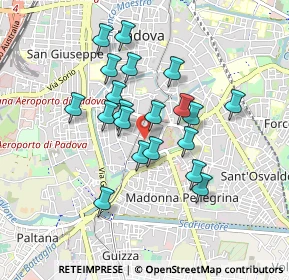 Mappa Via Giosuè Carducci, 35123 Padova PD, Italia (0.745)