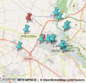 Mappa Via del Commercio, 46043 Castiglione delle Stiviere MN, Italia (1.67214)