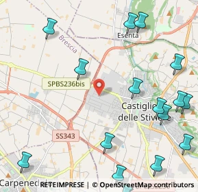 Mappa Via del Commercio, 46043 Castiglione delle Stiviere MN, Italia (3.2945)