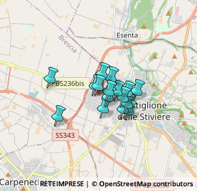 Mappa Via del Commercio, 46043 Castiglione delle Stiviere MN, Italia (0.96313)