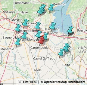 Mappa Via del Commercio, 46043 Castiglione delle Stiviere MN, Italia (15.0925)