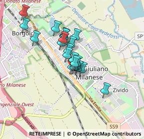 Mappa Piazza Giuseppe di Vittorio, 20098 San Giuliano Milanese MI, Italia (0.6205)