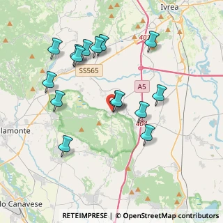 Mappa Via Arduino, 10010 San Martino Canavese TO, Italia (3.86533)