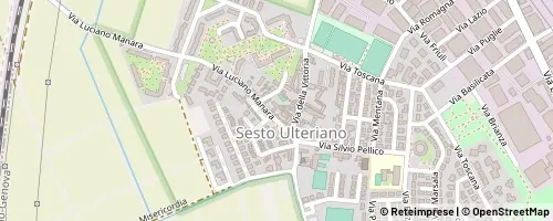 Mappa San Giuliano Milanese