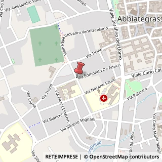 Mappa Via Edmondo De Amicis,  23, 20081 Abbiategrasso, Milano (Lombardia)
