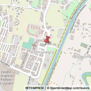 Mappa Via Giovanni Boccaccio, 6, 35128 Padova, Padova (Veneto)