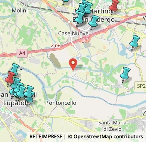Mappa Via Centegnano, 37036 San Martino buon albergo VR, Italia (3.071)