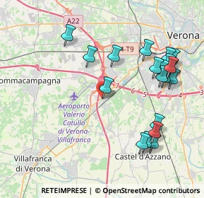 Mappa Via Ugo Foscolo, 37062 Dossobuono VR, Italia (4.4575)