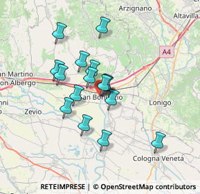 Mappa Via San Giovanni Bosco, 37047 San Bonifacio VR, Italia (5.40188)