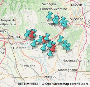 Mappa Via San Giovanni Bosco, 37047 San Bonifacio VR, Italia (10.5365)