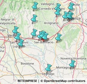 Mappa Via San Giovanni Bosco, 37047 San Bonifacio VR, Italia (17.13111)