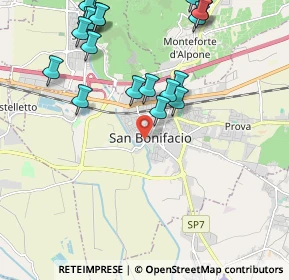 Mappa Via San Giovanni Bosco, 37047 San Bonifacio VR, Italia (2.458)