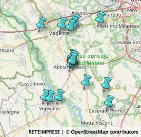 Mappa Via Damiano Chiesa, 20081 Abbiategrasso MI, Italia (6.55059)