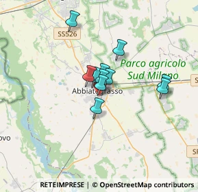 Mappa Via Ugo Foscolo, 20081 Abbiategrasso MI, Italia (2.18364)