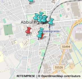 Mappa Via Damiano Chiesa, 20081 Abbiategrasso MI, Italia (0.36818)