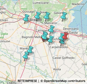 Mappa Via dei Muratori, 25016 Ghedi BS, Italia (11.81231)