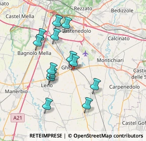 Mappa Via dei Muratori, 25016 Ghedi BS, Italia (6.78923)