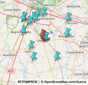 Mappa Via dei Muratori, 25016 Ghedi BS, Italia (6.79235)
