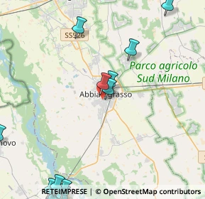 Mappa Via Nazario Sauro, 20081 Abbiategrasso MI, Italia (6.8455)