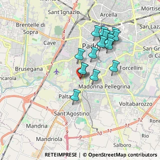 Mappa Via Narni, 35142 Padova PD, Italia (1.62625)