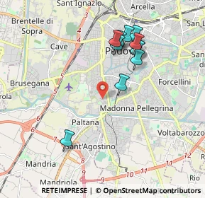Mappa Via Narni, 35142 Padova PD, Italia (1.81636)