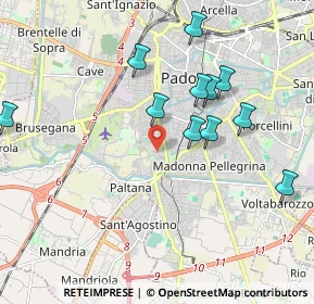 Mappa Via Narni, 35142 Padova PD, Italia (2.33231)