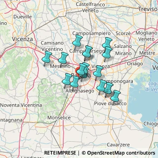 Mappa Via Narni, 35142 Padova PD, Italia (9.71941)