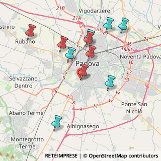 Mappa Via Narni, 35142 Padova PD, Italia (4.00364)