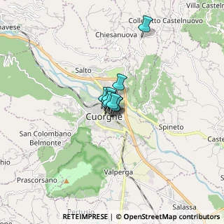 Mappa Via Piave, 10082 Cuorgnè TO, Italia (0.53545)