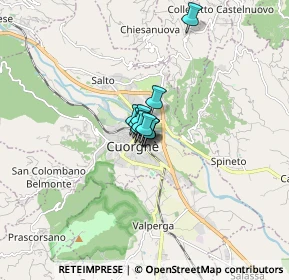 Mappa Via Piave, 10082 Cuorgnè TO, Italia (0.53545)