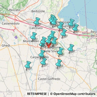 Mappa Via Maestri del Lavoro, 46043 Castiglione delle Stiviere MN, Italia (6.3635)