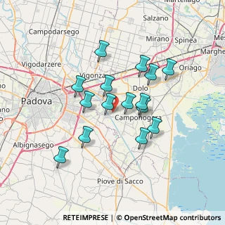 Mappa Via Trieste, 30030 Vigonovo VE, Italia (5.932)