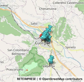 Mappa Via Milite Ignoto, 10082 Cuorgnè TO, Italia (0.69364)
