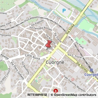 Mappa Via Milite Ignoto, 3, 10082 Cuorgnè, Torino (Piemonte)