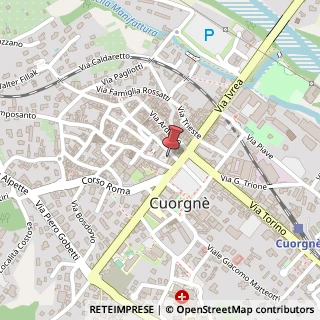 Mappa Piazza Morgando, 2, 10082 Cuorgnè, Torino (Piemonte)