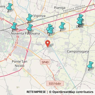 Mappa Via Piemonte, 30030 Vigonovo VE, Italia (5.78727)