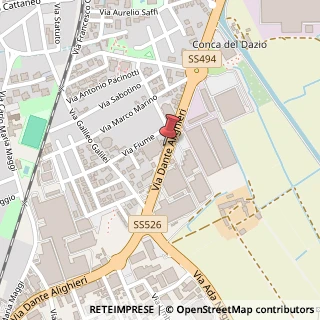 Mappa Via Dante Alighieri, 64, 20081 Abbiategrasso, Milano (Lombardia)