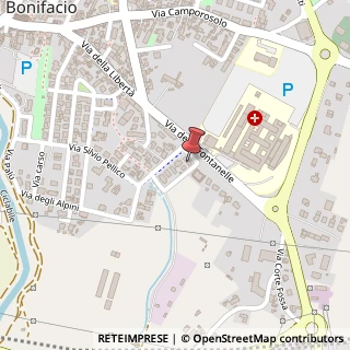 Mappa Via Ciro Menotti, 2, 37047 San Bonifacio, Verona (Veneto)
