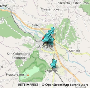 Mappa Piazza Martiri della Libertà, 10082 Cuorgnè TO, Italia (0.65727)