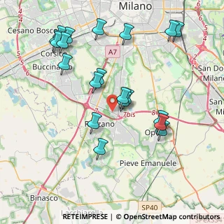 Mappa Via Adda, 20089 Rozzano MI, Italia (4.2615)