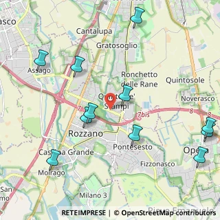 Mappa Via Adda, 20089 Rozzano MI, Italia (2.70417)