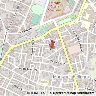 Mappa Via de Boso Uguccio, 11, 35124 Padova, Padova (Veneto)