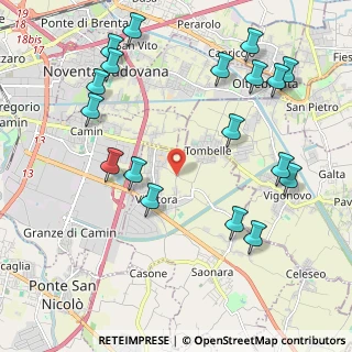 Mappa Via III Novembre, 35020 Villatora PD, Italia (2.47611)