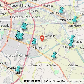 Mappa Via III Novembre, 35020 Villatora PD, Italia (2.65)