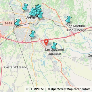 Mappa Via Monte Comun, 37057 San Giovanni Lupatoto VR, Italia (5.42615)