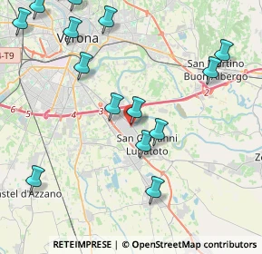 Mappa Via Dott. F. Garofoli, 37057 San Giovanni Lupatoto VR, Italia (5.186)